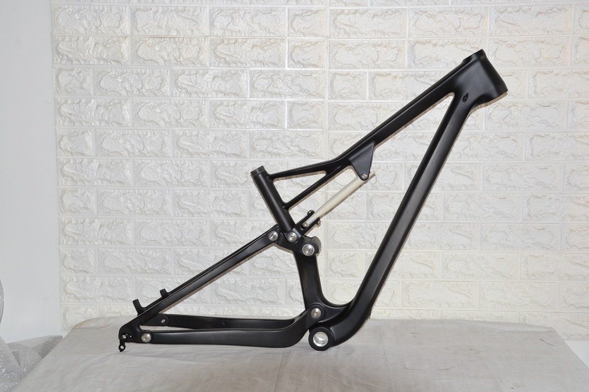 29er Carbon Fiber Full Suspension Mountain Bike Frame