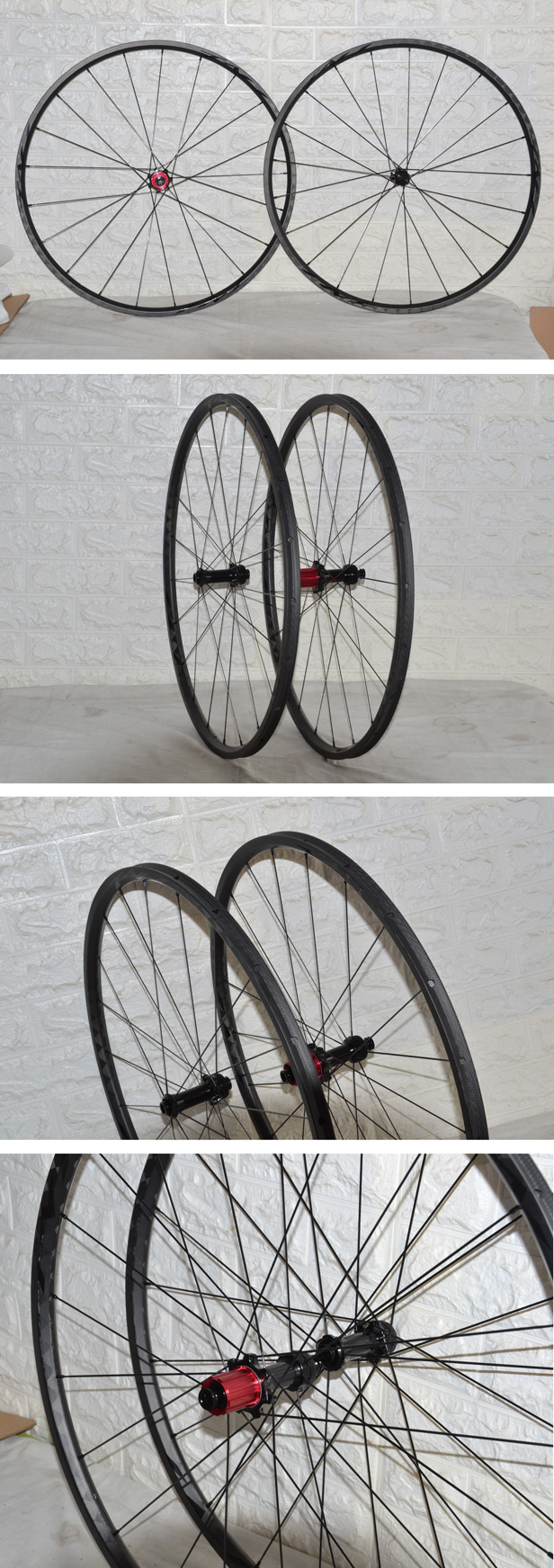 lightweight carbon road wheelset