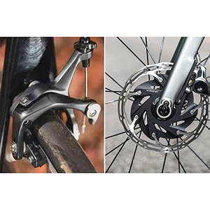 Rim brakes vs. disc brakes Rim brakes vs. disc brakes
