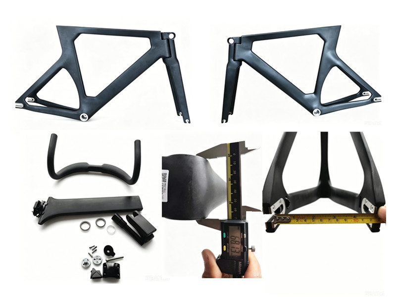 Carbon track frameset