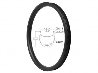 20 Inch Carbon 30mm Width Bmx Rims